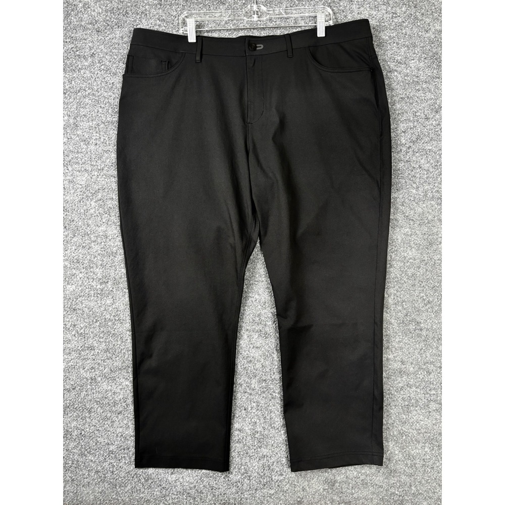 Public Rec  Pants Mens 43x26 Black All Day Every Day Polyester 5-Pocket Trousers
